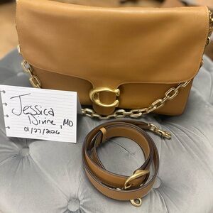 Coach Tabby 35 in Honey Brown
